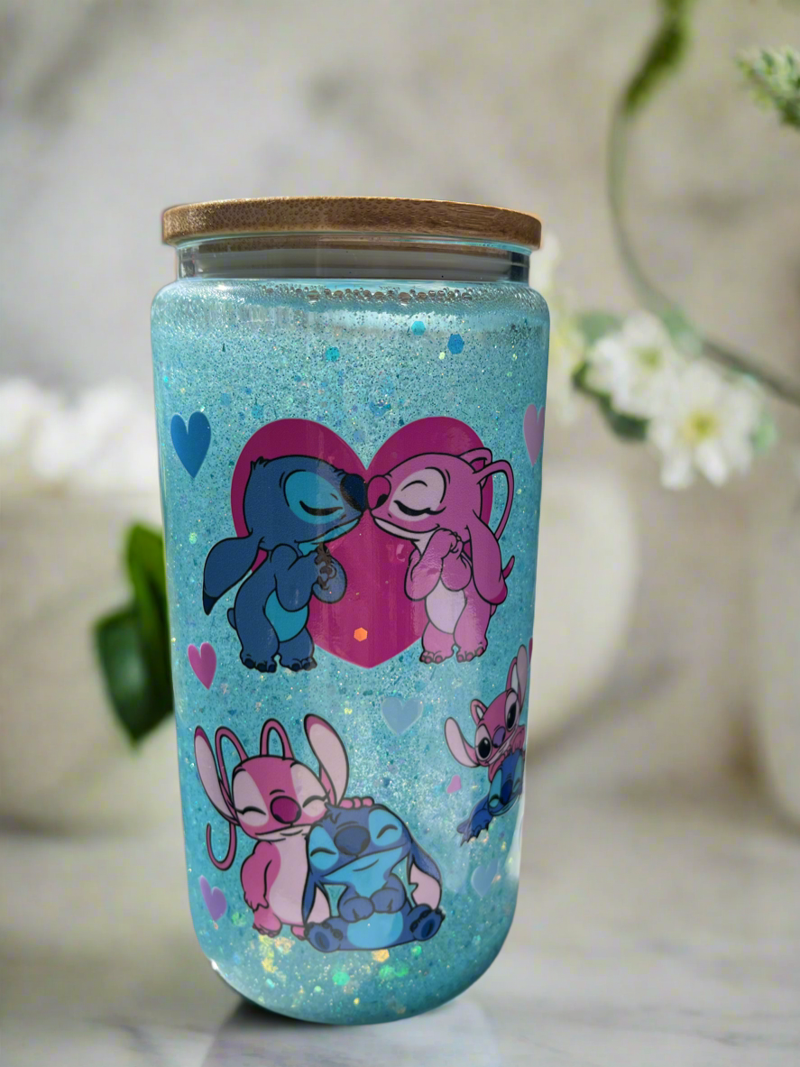 Lilo & Stitch Glass Cup