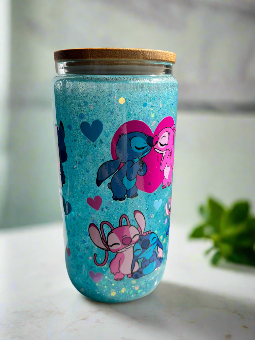 Lilo & Stitch Glass Cup